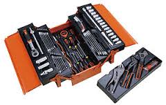 กล่องเหล็กพร้อมชุดเครื่องมือ TACTIX TOOLS
