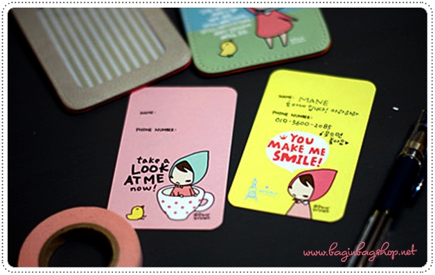 Ponybrown Name Tag ป้ายชื่อหนังห้อยกระกระเป๋า