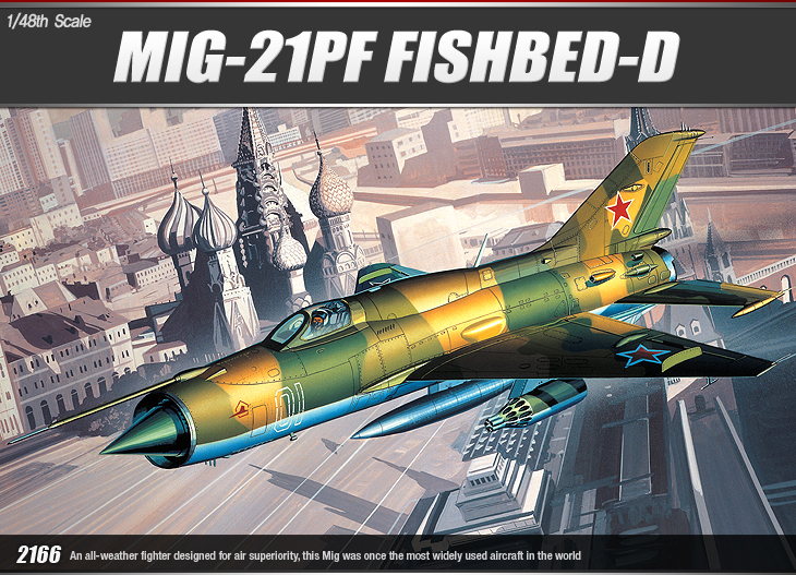 AC2166 MIG-21PF FISHBED-D (1/48)