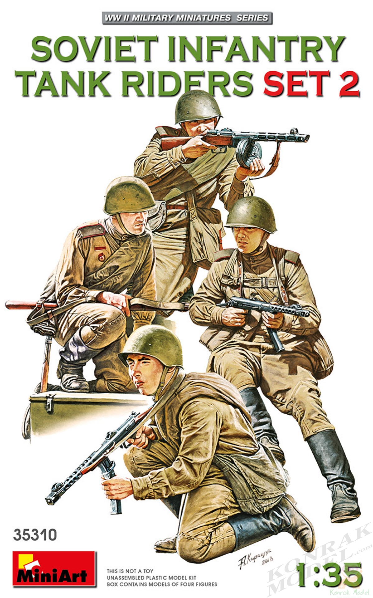 MI35310 SOVIET INFANTRY TANK RIDERS SET 2 (1/35)