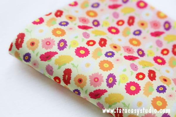 Felt : ลายดอกไม้ฤดูใบไม้ผลิมี 3 ลาย ลิลลี่ ดอกไม้ป่า panchtata ขนาด 45x30 cm/ชิ้น (พร้อมส่ง)