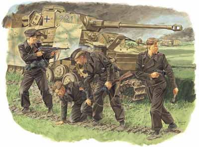 DRA6129 Survivors, Panzer Crew (Kursk 1943) 1835