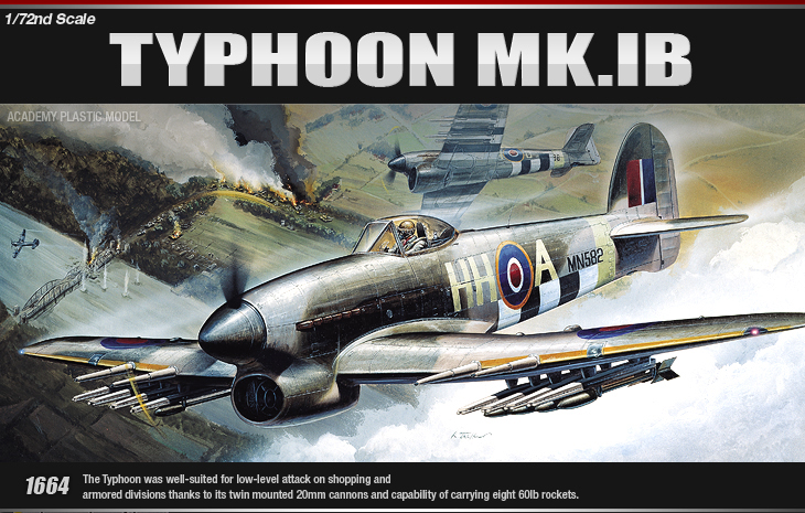 AC12462 HAWKER TYPHOON MK.IB(1/72)