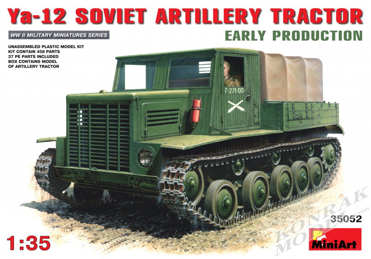 MI35052 Ya-12 SOVIET ARTILLERY TRACTOR 1/35