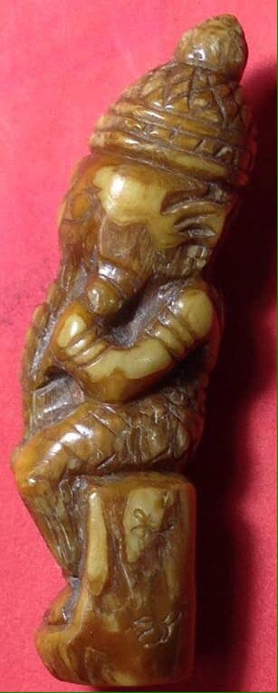 พระพิฆเนศ ฝังตะกรุด จารเก่าๆ