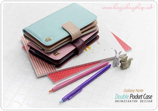 Double Pocket Case for Galaxy Note