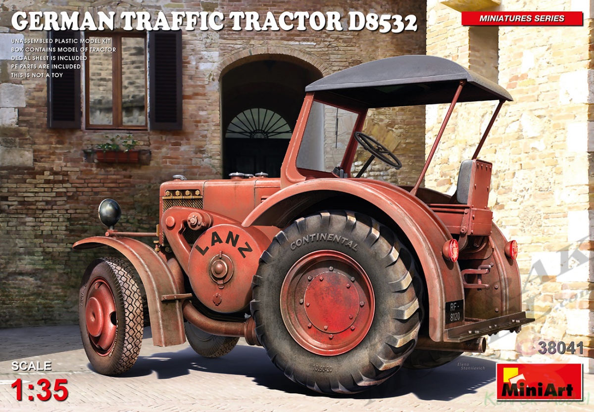 MI38041 GERMAN TRAFFIC TRACTOR D8532 1/35