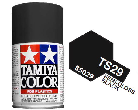 TS-29 SEMI GLOSS BLACK 100ML