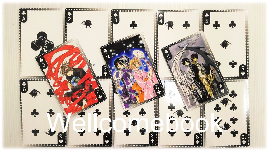 ชุดไพ่ "CLAMP ALL CHARACTER CLAMP ♥♠♣♦ TRUMP" 52 ใบ+JOKER 2 ใบ ~CLAMP~