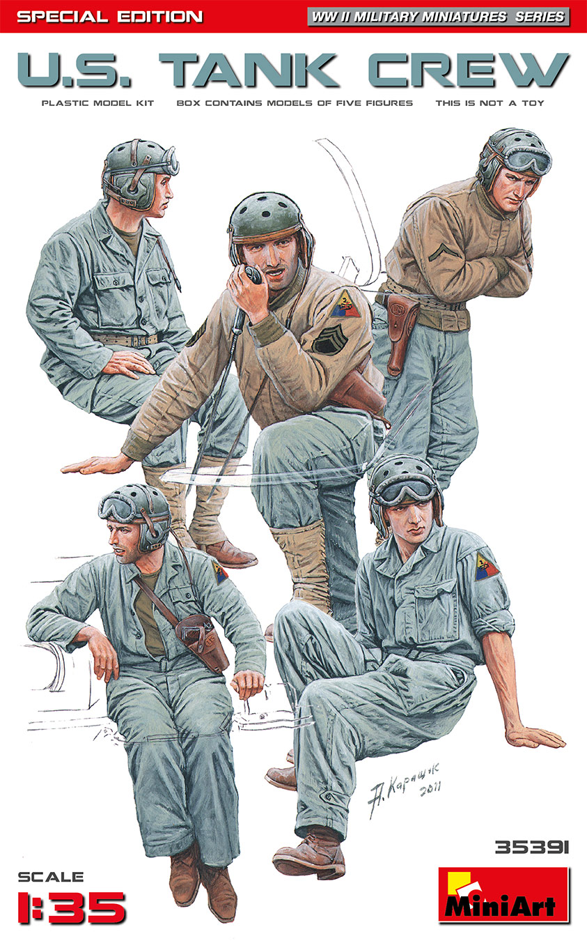 MI35391 U.S. TANK CREW. SPECIAL EDITION 1/35