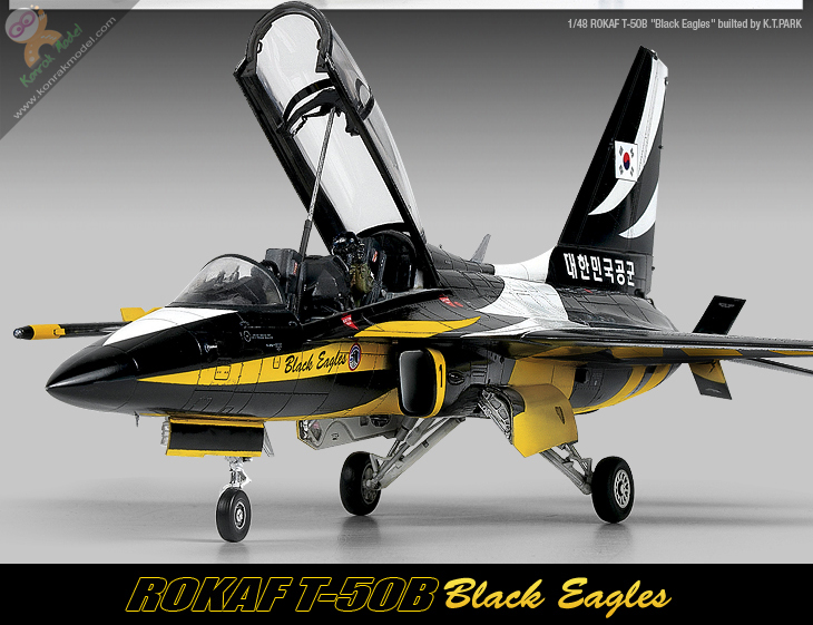 AC12242 ROKAF T-50B [Black Eagles] 1:48