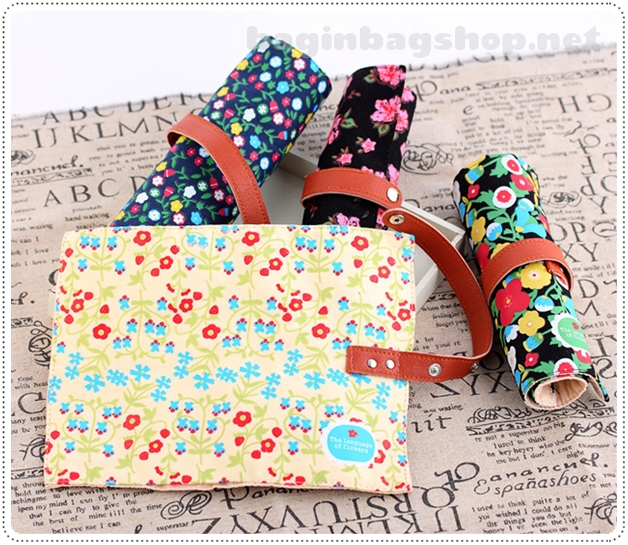Japanese Roll Up Pencil Cases