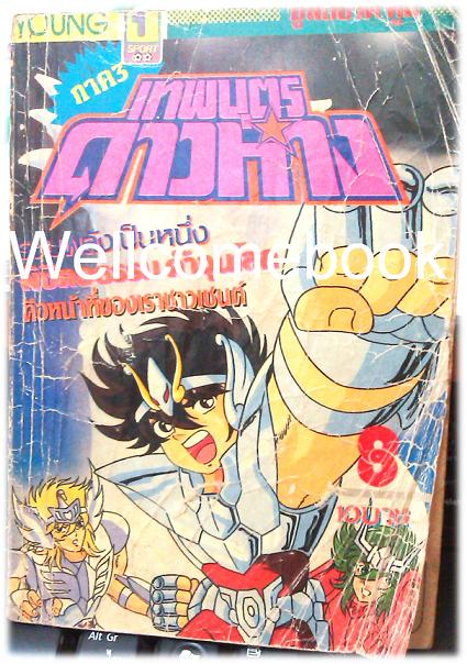 Saint Seiya เซนต์เซย่า เทพบุตรดาวหาง ภาค3 เล่ม 8