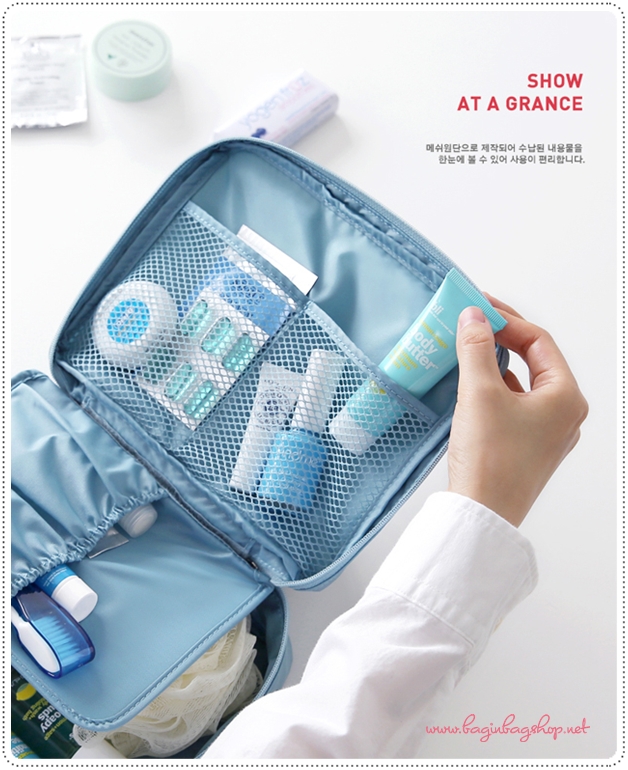 Travel Mesh Multi Pouch v.2 กระเป๋าใส่สิ่งของสำหรับเดินทาง