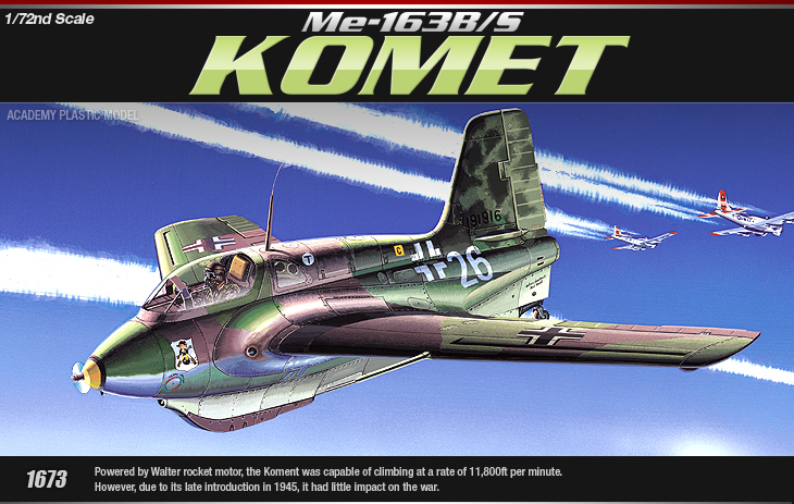 AC12470 Me-163B/S KOMET (1/72)