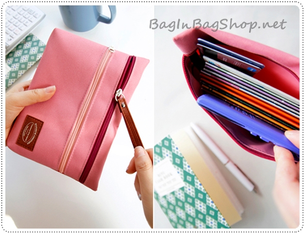 Bank Pouch กระเป๋าใส่สมุดบัญชี , บัตร ATM , เงินสด , ตรายาง