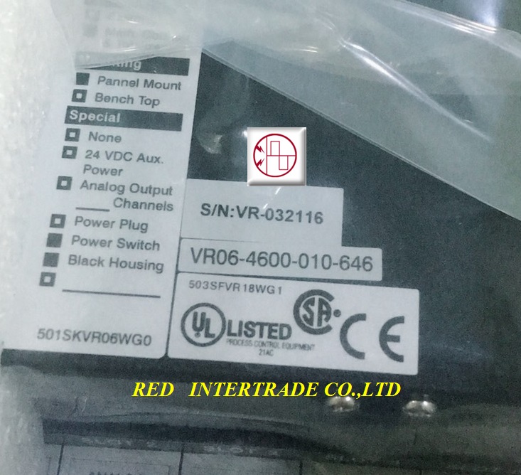 VR06-4600-010-646 PAPERLESS RECORDER