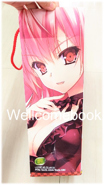 ถุงหิ้วพลาสติกสกรีนลาย "แวมไพร์สาวซ่ากับปริศนากางเขนเงิน - ตัวเลือกสะกิดรัก พลพรรคคนเพี้ยน"