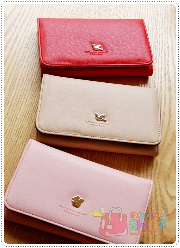 ลด 50% AMI MULTI POUCH กระเป๋าสตางค์ใส่มือถือรุ่นใหญ่ for Galaxy Note2
