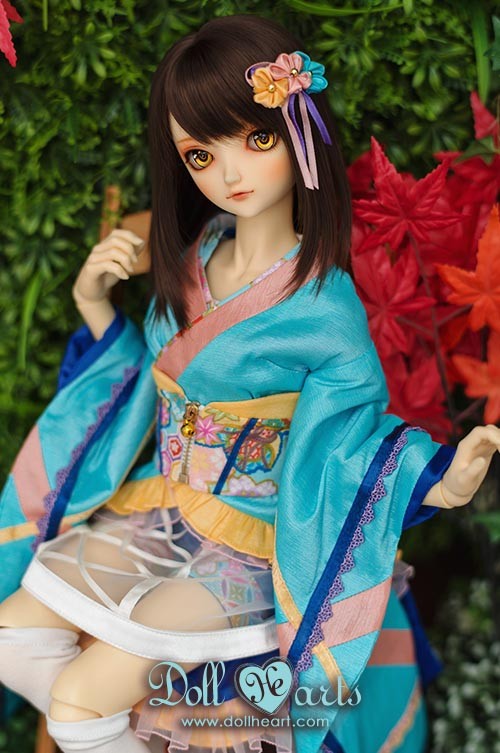 [PRE-ORDER] SD13G Turquoise Kimono