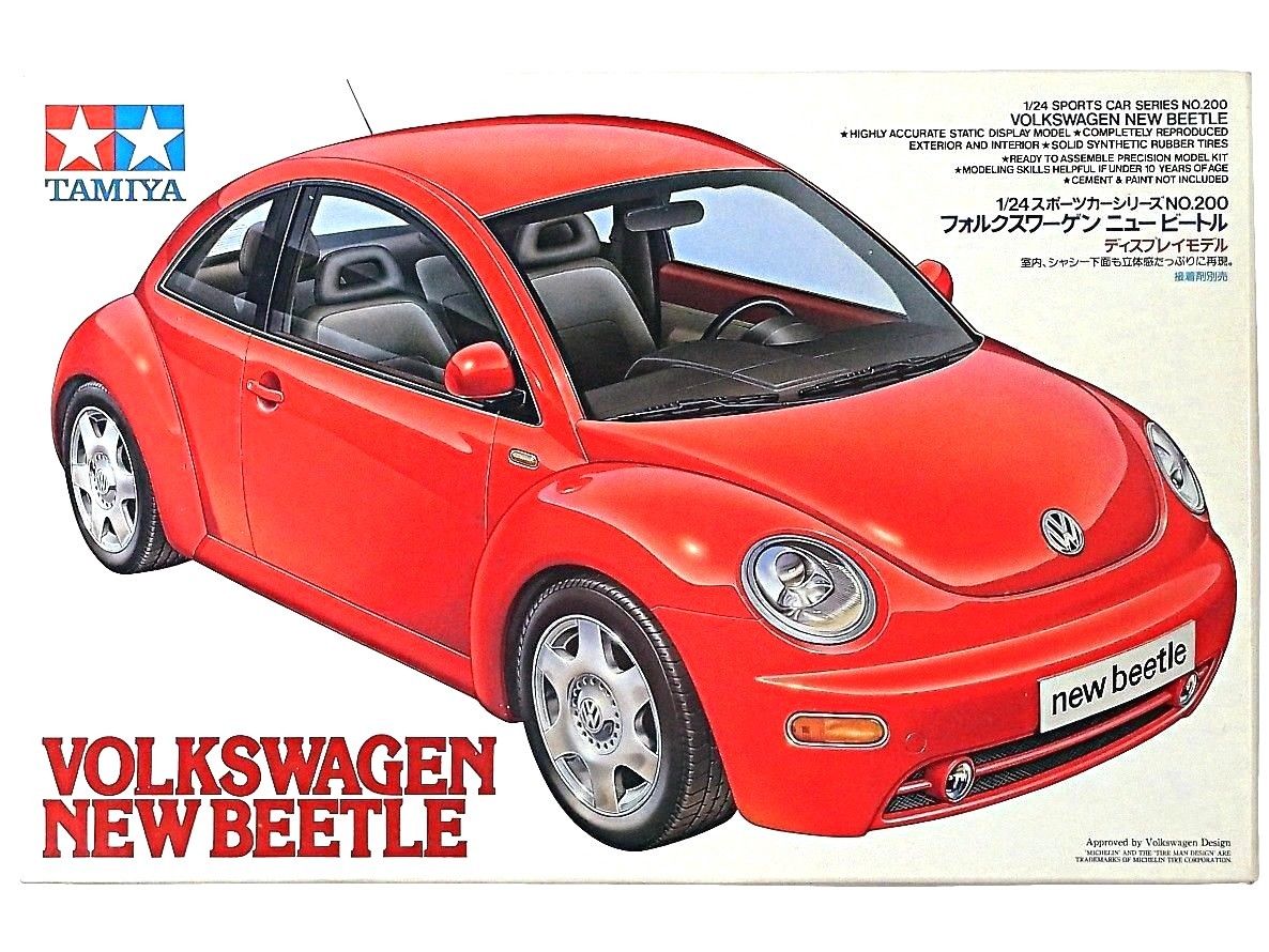 TA24200 Volkswagen New Beetle Sports Car Series 1/24