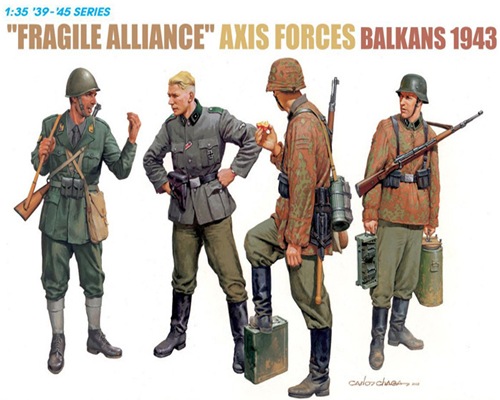 DRA6563 FRAGILE ALLIANCE AXIS FORCES (1/35)