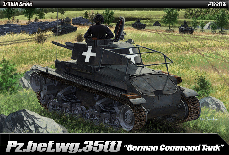 AC13313 Pz.Bef.Wg.35(t) Command Tank 1/35