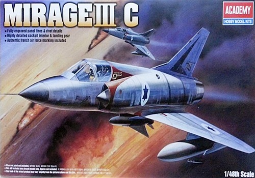 AC12247 MIRAGE IIIC FIGHTER (1/48)