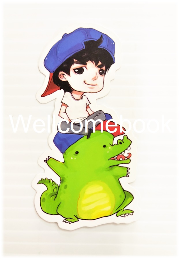 ที่คั่นหนังสือลาย 'ไดโน'