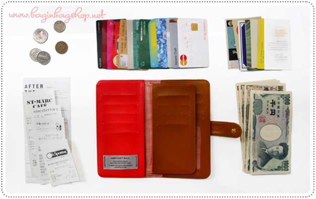 Honey Plenty Wallet กระเป๋าตังค์ใส่บัตรได้เยอะ