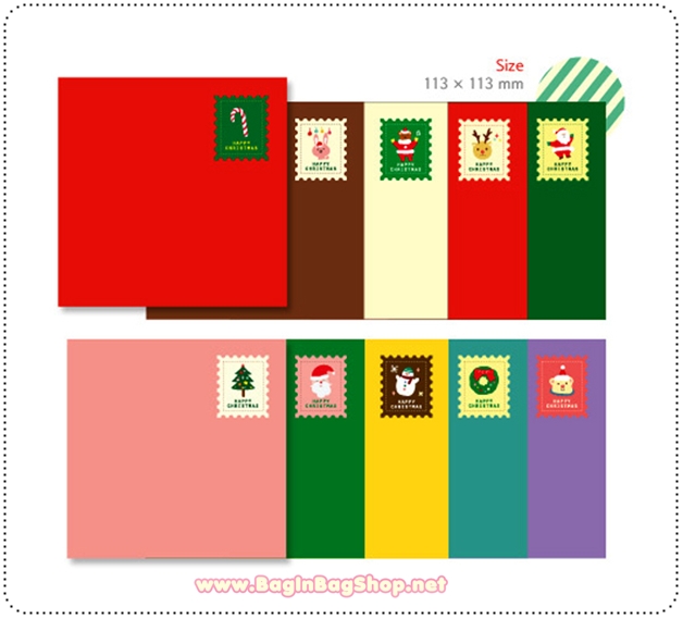 Happy Christmas Card set