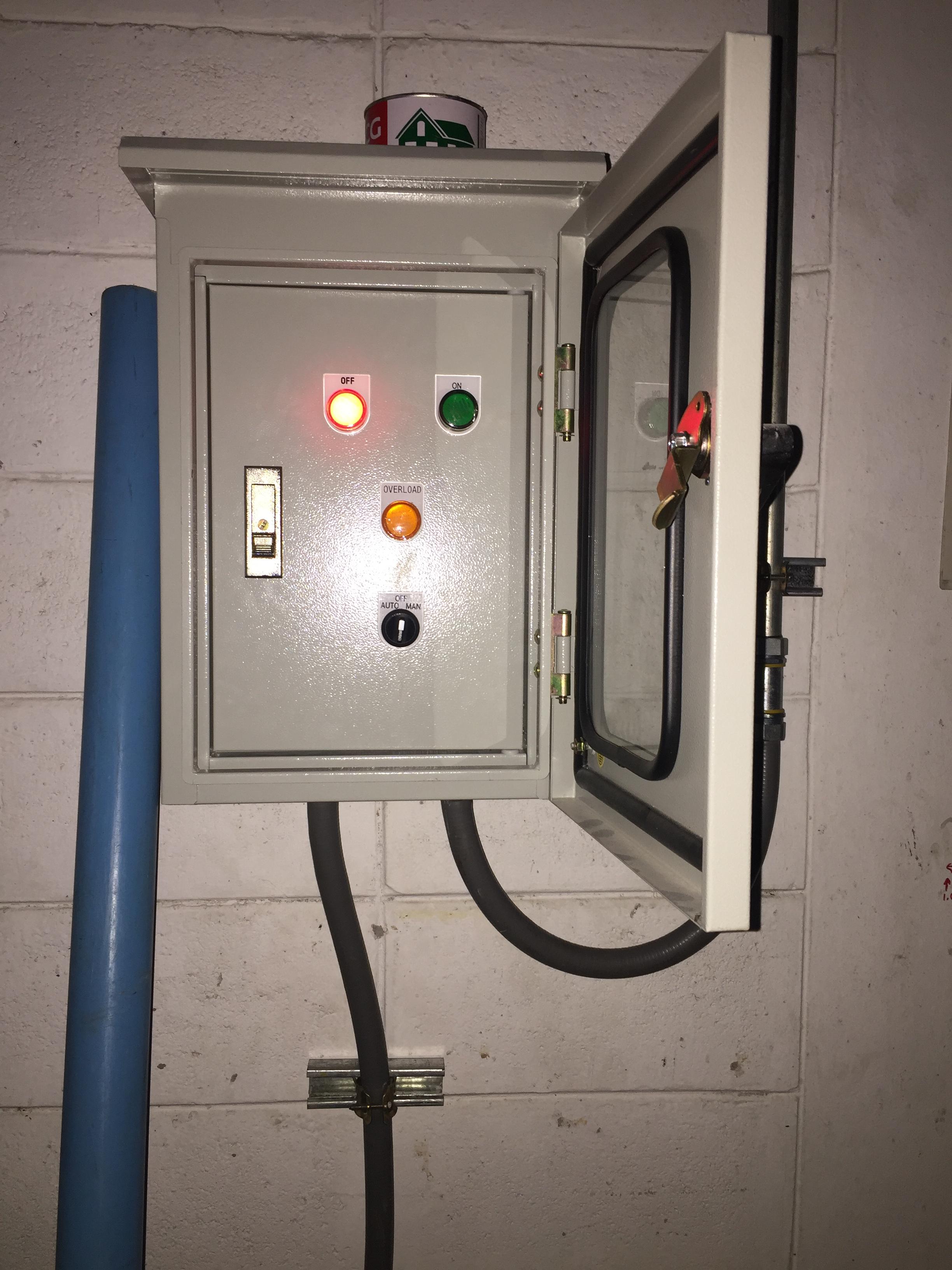 ตู้คอนโทรลปั้มน้ำ