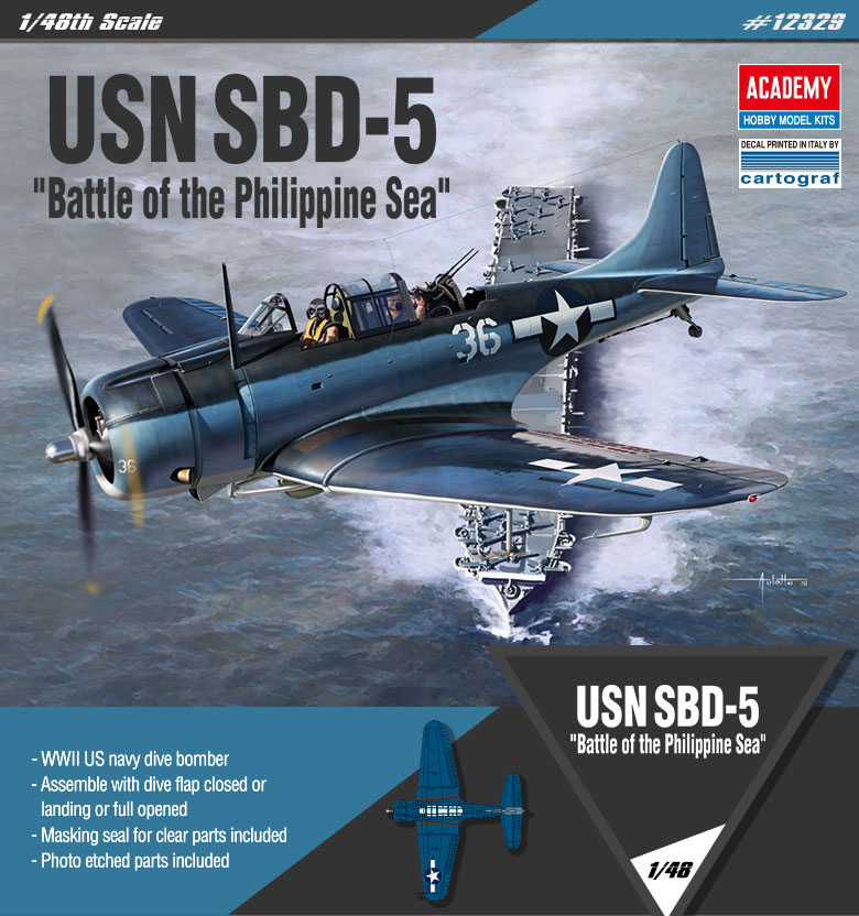 AC12329 USN SBD-5 "Battle of the Philippine Sea"(Released Jun,2018) [1/48]