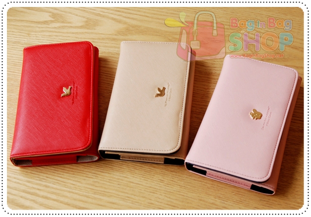 ลด 50% AMI MULTI POUCH กระเป๋าสตางค์ใส่มือถือรุ่นใหญ่ for Galaxy Note2