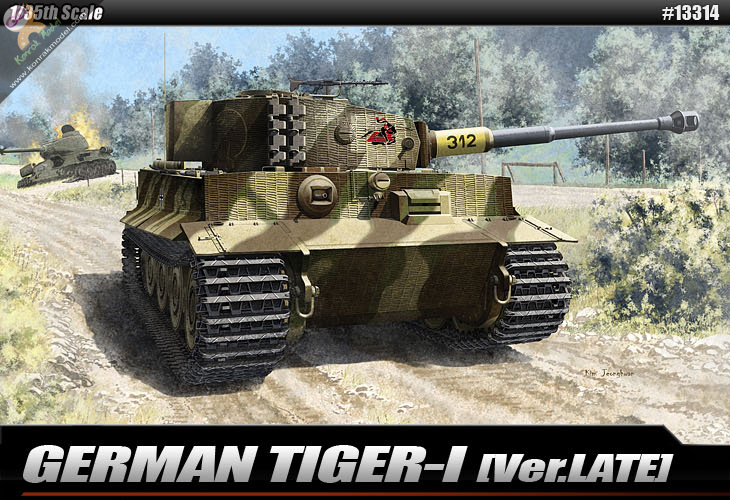 AC13314 GERMAN TIGER-I (Ver.LATE) 1:35