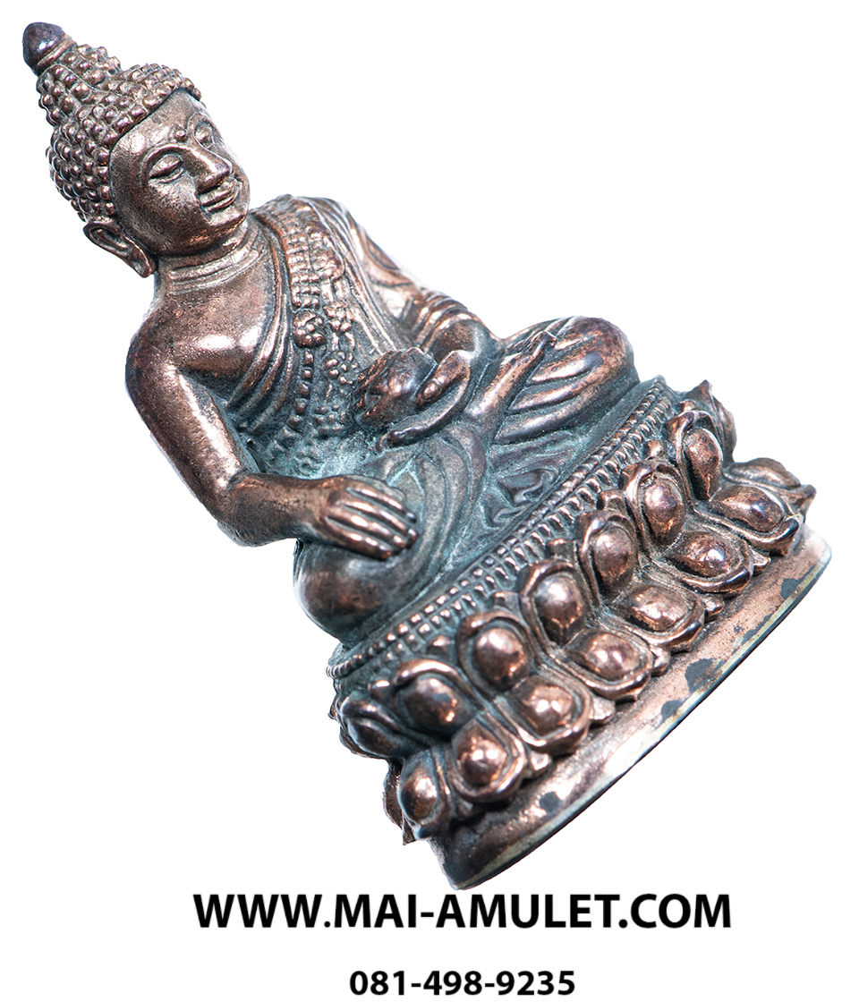 ..โค้ด ๑๖๙๑ เนื้อนวโลหะ..พระกริ่งยอดแก้ว ญสส. สมเด็จพระญาณสังวร สมเด็จพระสังฆราช วัดบวรฯ ปี 2548 พร้อมกล่องครับ