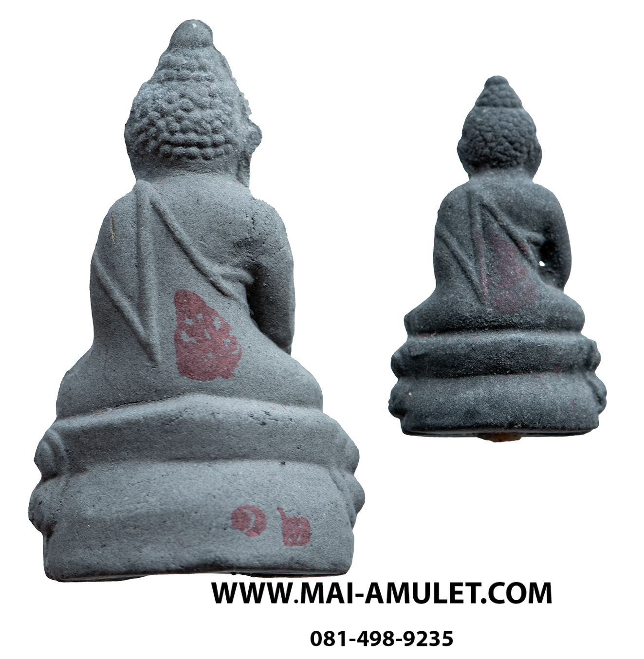 ..โค้ด 12.....พระกริ่ง-พระชัยวัฒน์ รุ่น "เฉลิมพระบาท" เนื้อผงเสน่ห์จันทร์ สีดำ วัดสุทัศน์ฯ 3 พ.ย. 2541 พร้อมกล่องครับ.