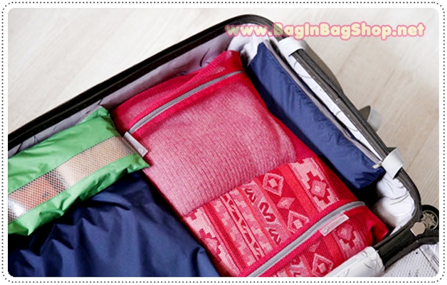 MESH POUCH cube XL
