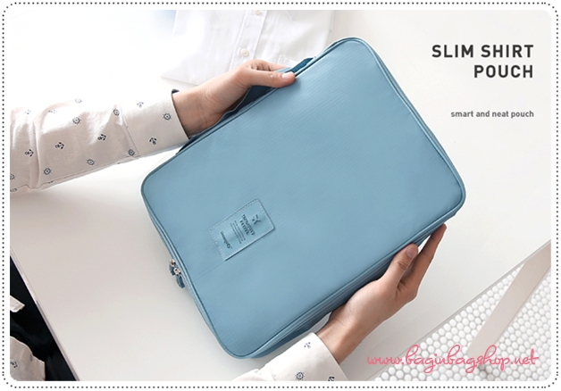 Slim Shirt Pouch กระเป๋าเก็บเสื้อเชิ๊ต สำหรับเดินทาง