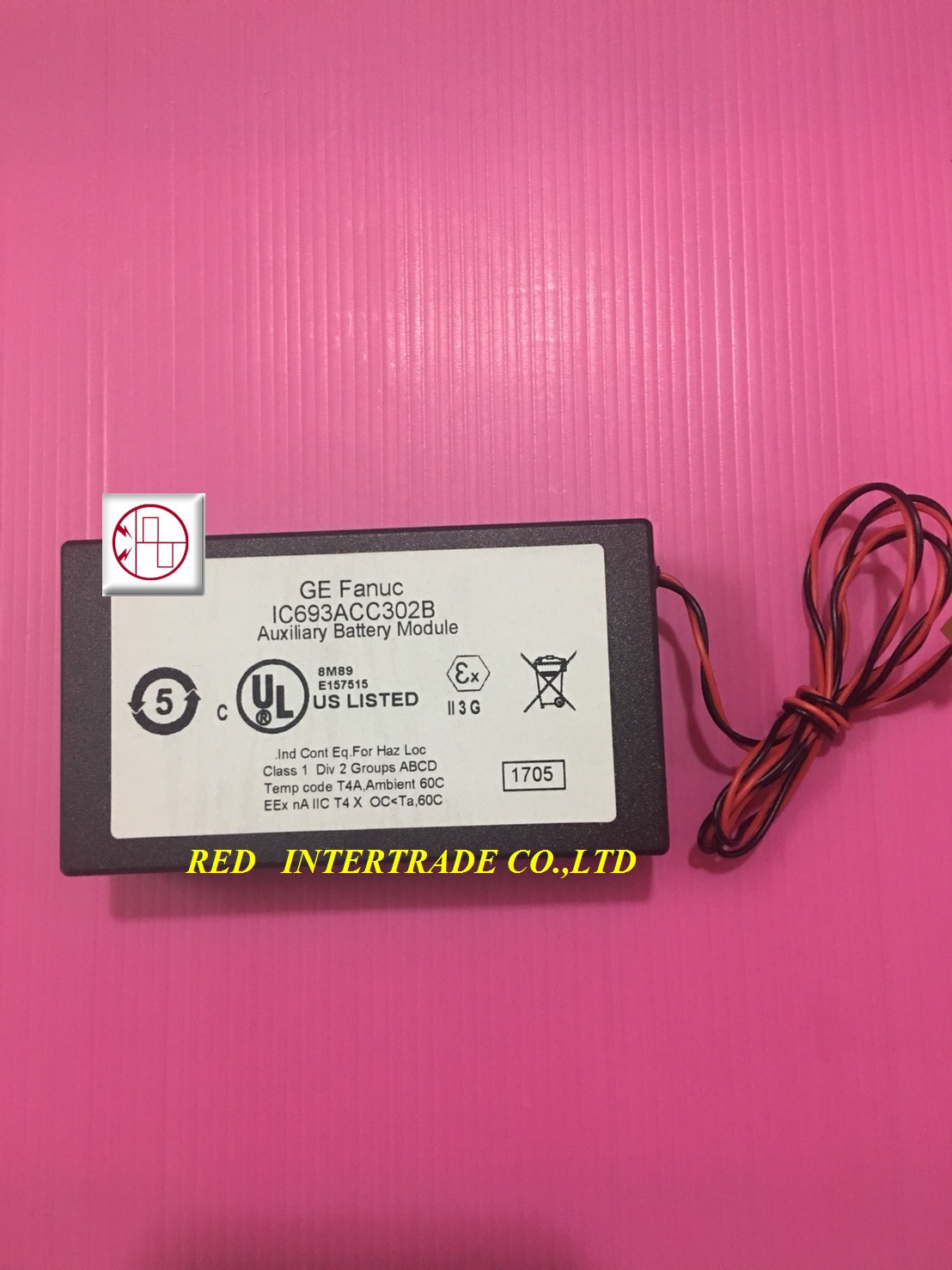 ขาย IC693ACC302B GE FANUC AUXILIARY BATTERY