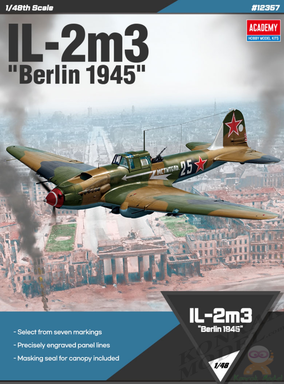 AC12357 IL-2M3 "BERLIN 1945" [1/48]