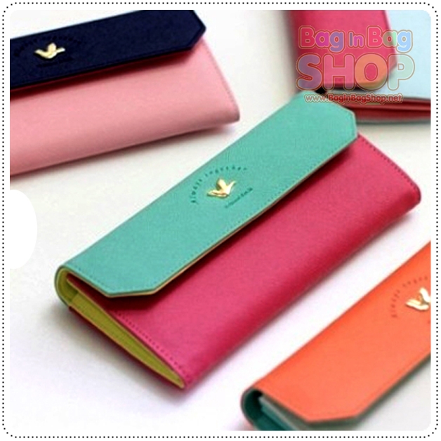 ลด 50% Triple Wallet กระเป๋าสตางค์ทรงยาว 3 สีสวย