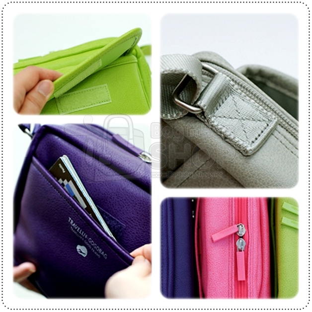 Travelus Go Go Bag กระเป๋าสะพายหนัง ติดตัวไว้เวลาจะเดินทาง
