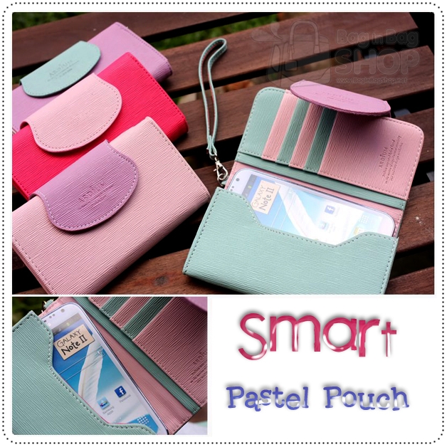 ลด 50% Ardium Smart Pastel Pouch กระเป๋าสตางค์ใส่ Smartphone