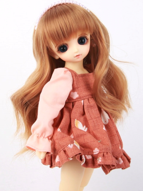 [WIG 6-7"] FMD-S1095 SOFT BROWN