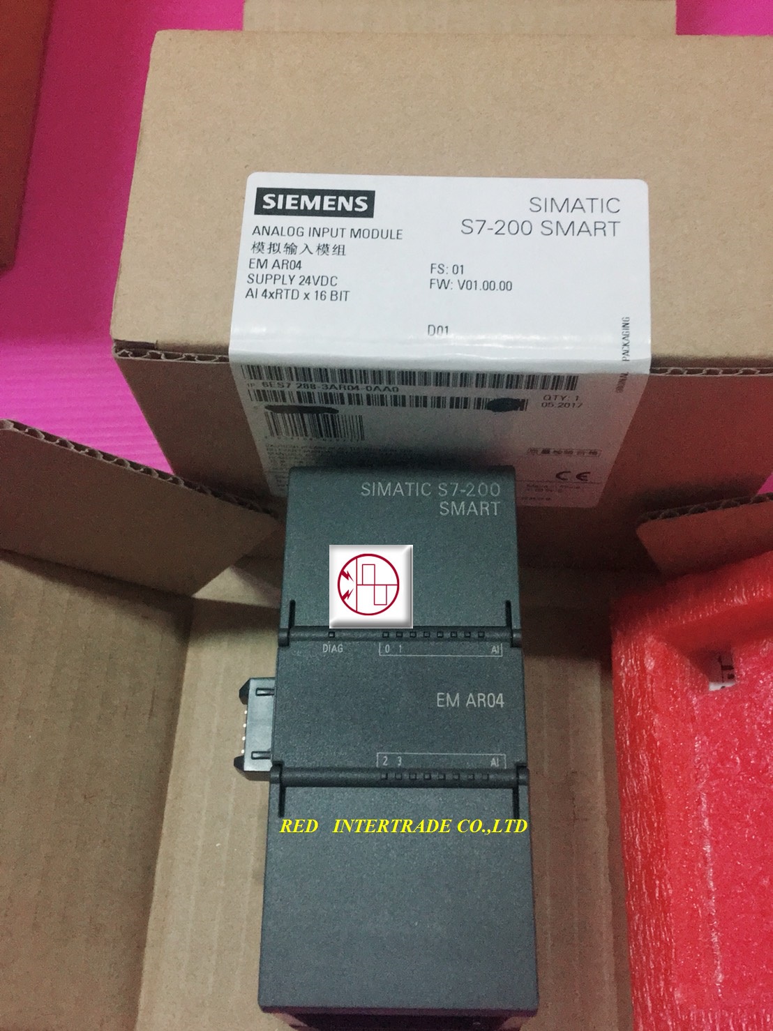ขาย ANALOG INPUT MODULE EM AR24 S7-200 SMART siemens