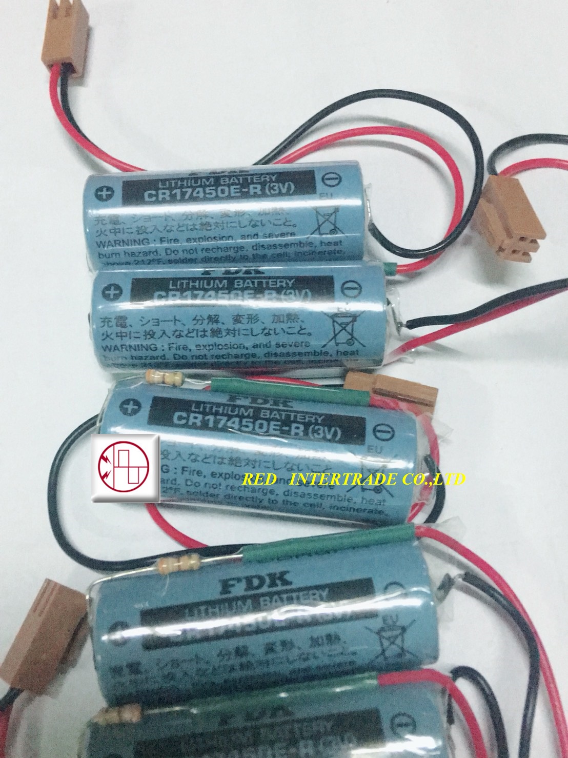 FDK CR17450E-R(3V) LITHIUM BATTERY PLC CNC ขายbatt