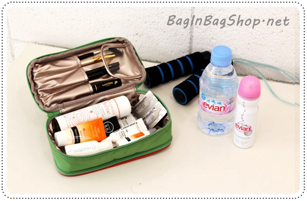 Double Side Pouch กระเป๋าใส่เครื่องสำอางค์และเครื่องประดับในใบเดียว
