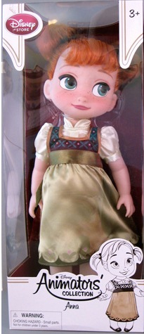 ตุ๊กตาดีสนีย์ แอนิเมเตอร์ เจ้าหญิงอันนา เจ้าหญิงโฟรเซ่น