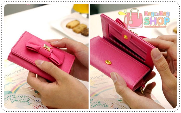 lovely mirror card case กระเป๋าใส่บัตร พร้อมกระจก